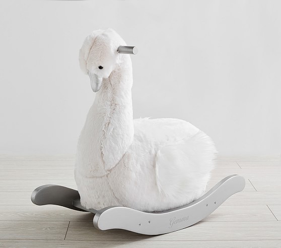 baby swan rocker