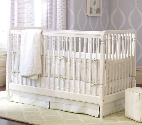 pottery barn spindle crib