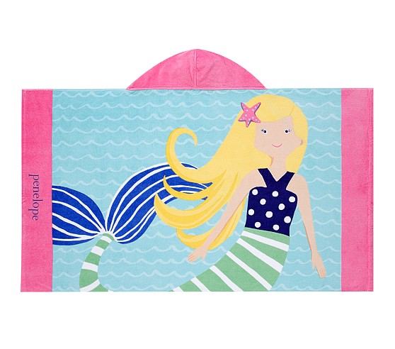 kids hooded beach towels