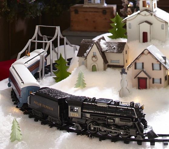 lionel polar express christmas train set