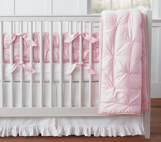 pottery barn cot bumper