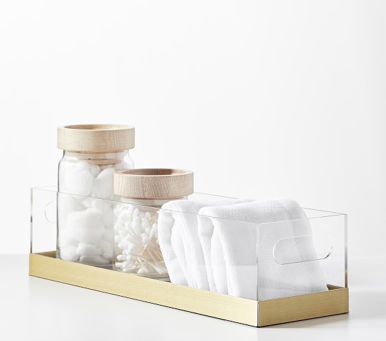 lucite changing table topper