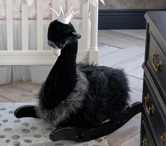 swan baby rocker