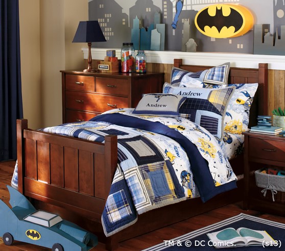 New Batman Kids Sheet Set Pottery Barn