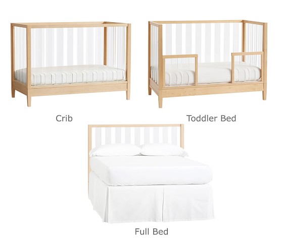 3 in 1 crib toddler bed
