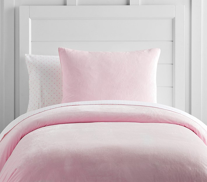 girls pink duvet cover