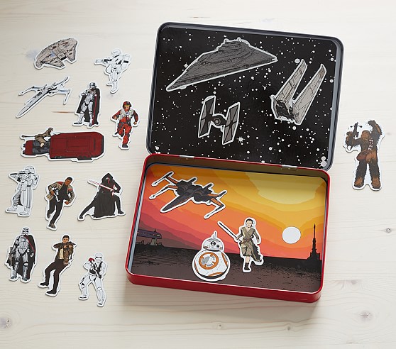 star wars the force awakens figurine playset 6 piece set