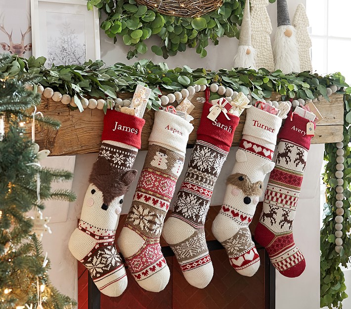 Classic Fair Isle Christmas Stocking Collection | Pottery Barn Kids