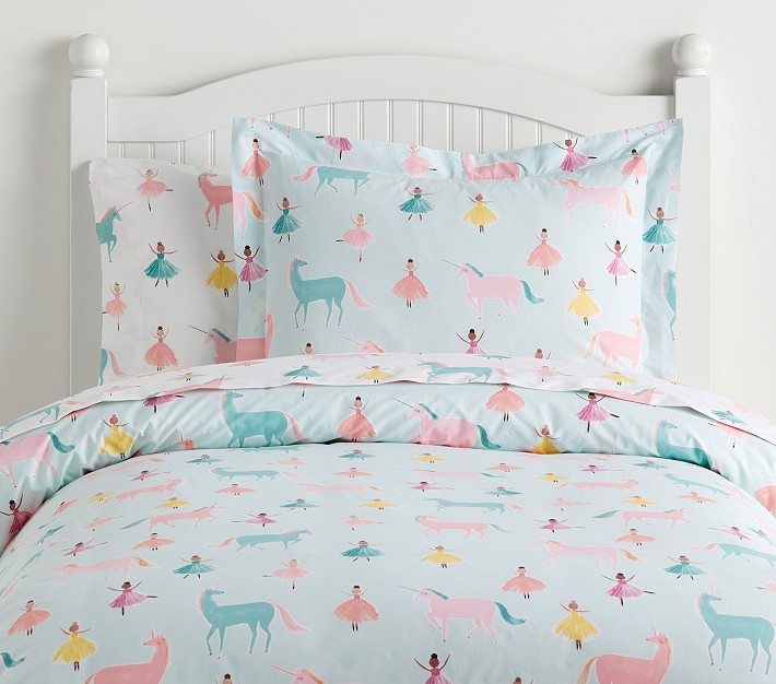 unicorn flannel sheets twin