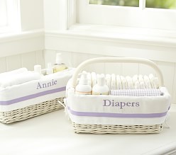 pottery barn kids diaper caddy