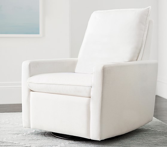 upholstered glider chair