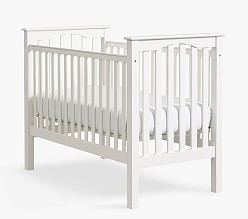 basic white crib
