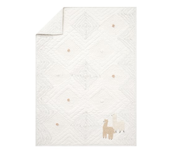 alpaca crib bedding