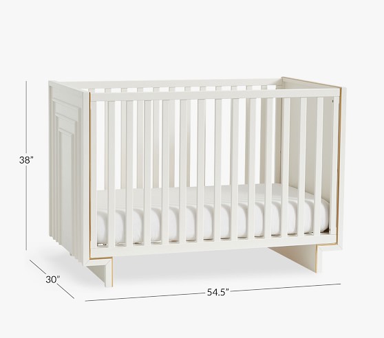pottery barn art deco crib
