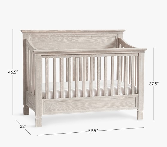 length of standard crib