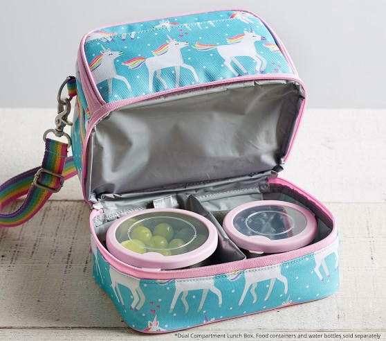 pottery barn unicorn lunch box