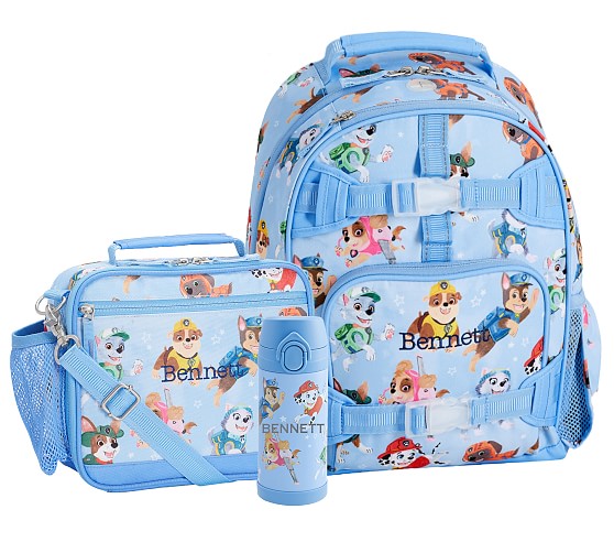 paw patrol book bag set