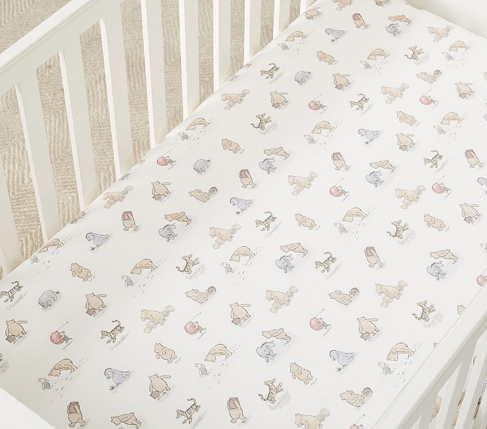 winnie the pooh bassinet sheets