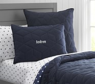 navy kids bedding