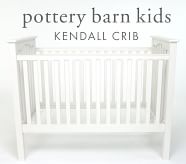 pottery barn kendall low profile crib