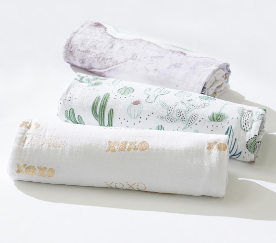 watercolor swaddle