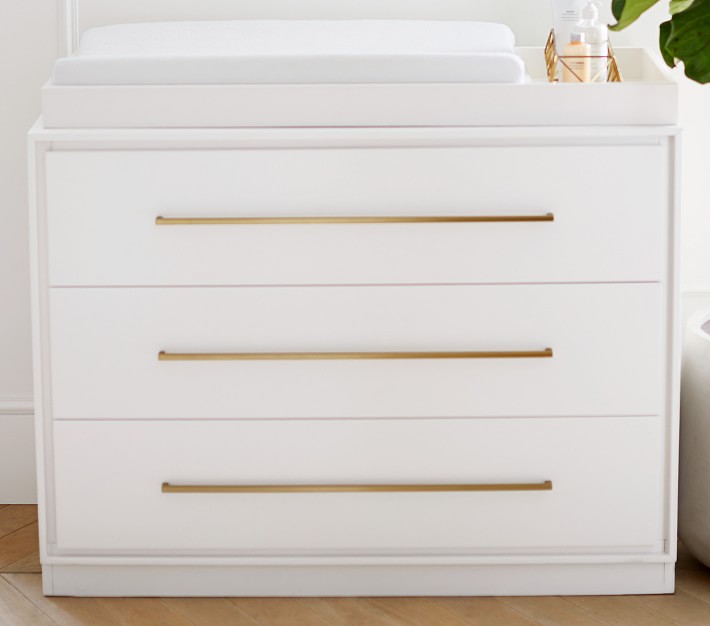 pottery barn art deco crib