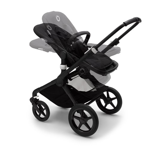 bugaboo fox grey melange black frame