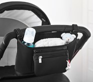 skip hop chelsea luxe stroller organiser black