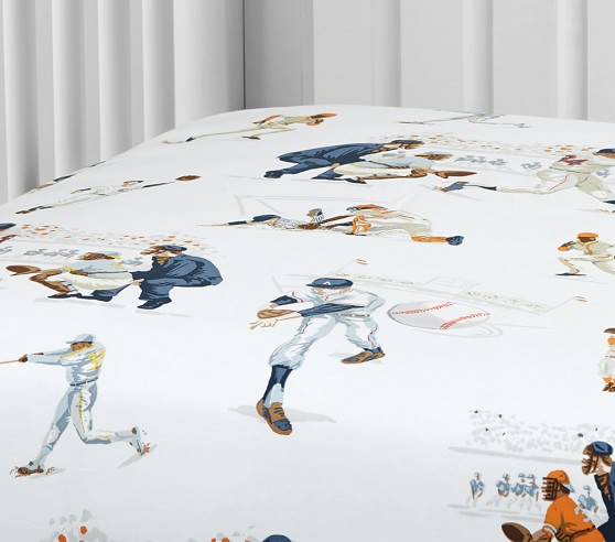 baseball crib bedding set