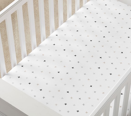 stitch crib bedding set