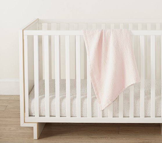 blush crib sheet