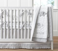 neutral cot bedding