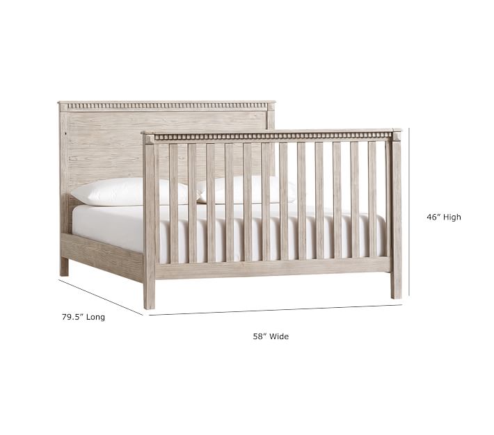 Rory 4in1 Toddler Bed & Conversion Kit Full Bed Pottery Barn Kids