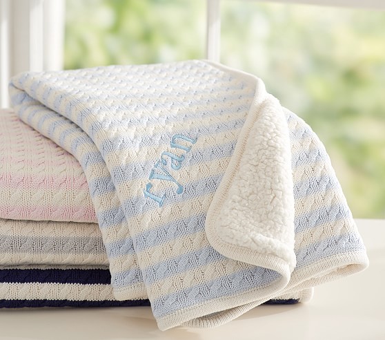 wool bassinet blanket