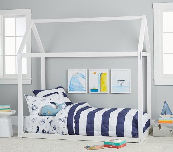 pottery barn kids house bed