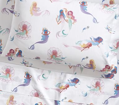 pottery barn mermaid bedding