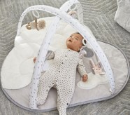 grey baby activity gym