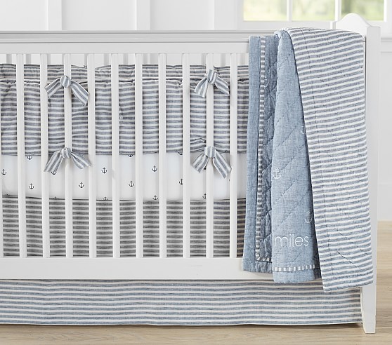 belgian flax linen baby bedding