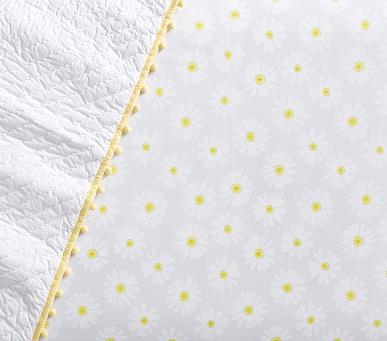 daisy crib bedding
