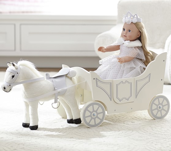 doll horse carriage