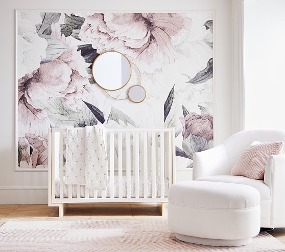 pottery barn art deco crib