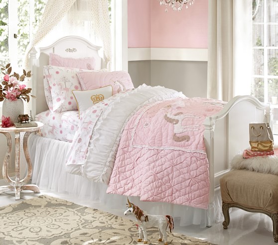 pottery barn kids unicorn bedding