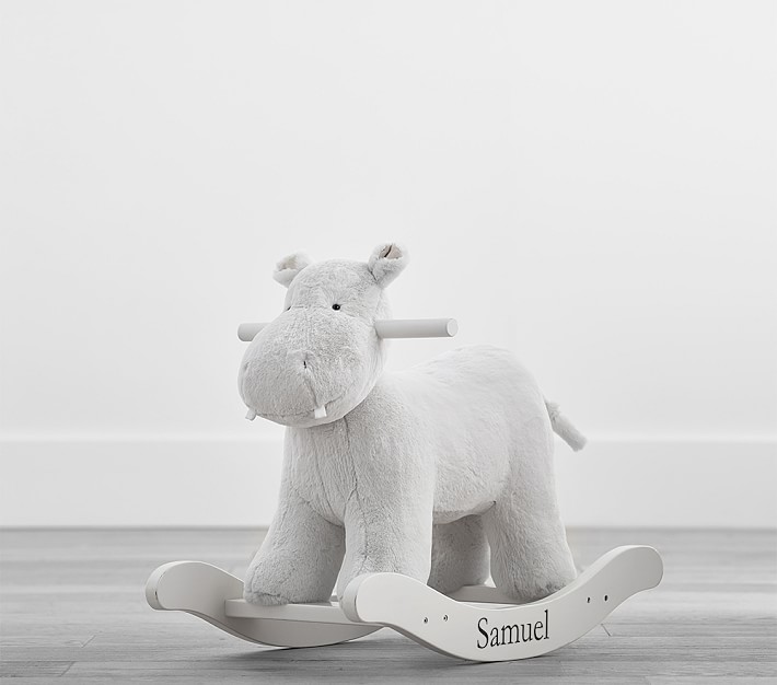 hippo rocking horse