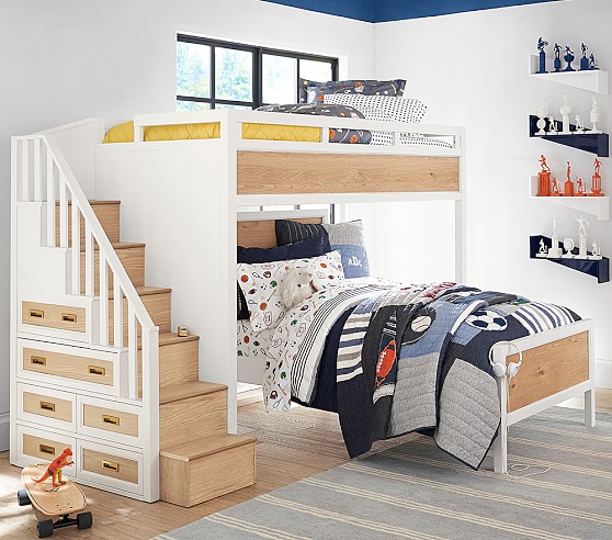 kids loft bedroom set