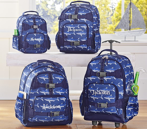 pottery barn kids backpack boys