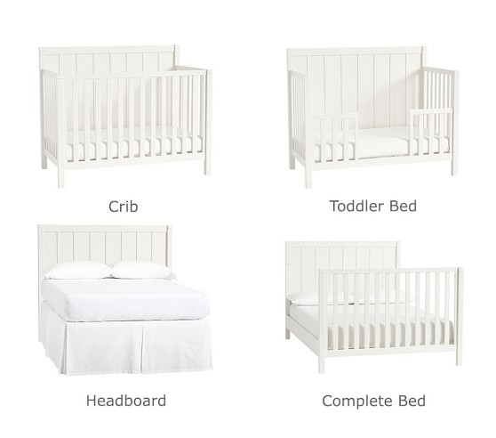 Camp 4-in-1 Crib Toddler Bed 
