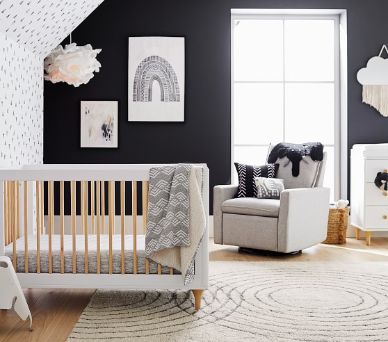 paxton glider and ottoman set