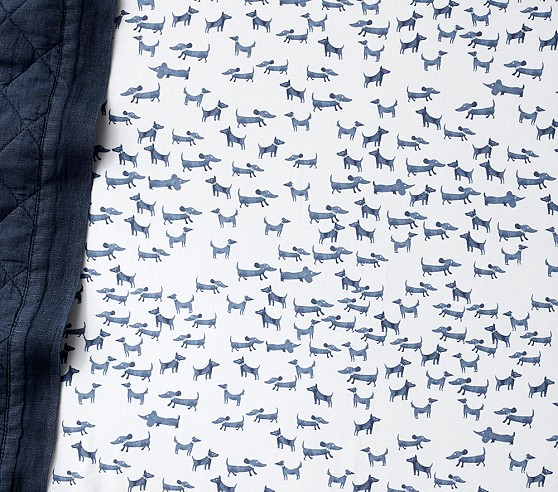 mini crib sheets pottery barn