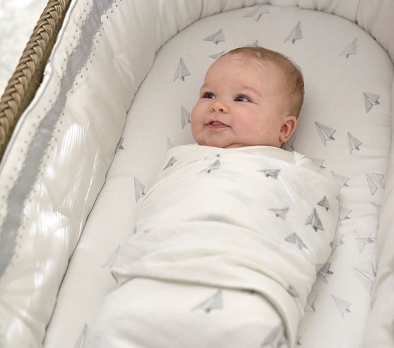 pottery barn kids swaddle