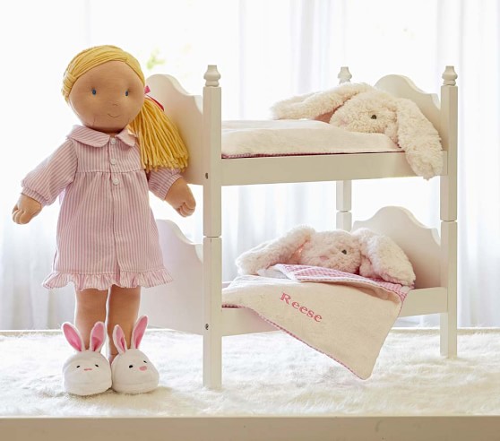 pottery barn doll bunk bed